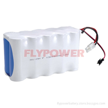 Ni-MH Battery 12V F13000mAh Rechargeable Battery Pack (10S of FH-4/3D13000)